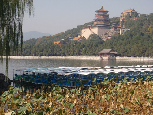 The two big upper structures are temples.